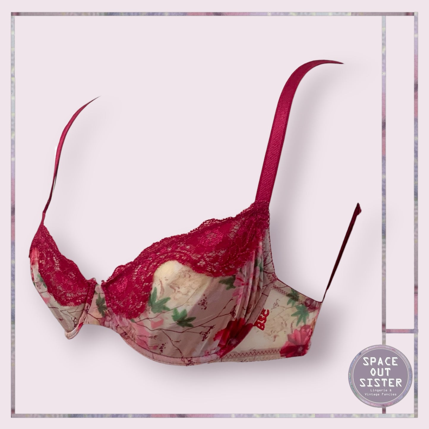 BSC Red Lace Bra
