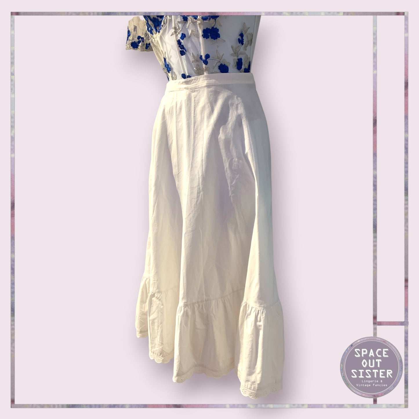 Vintage Cotton Petticoat V
