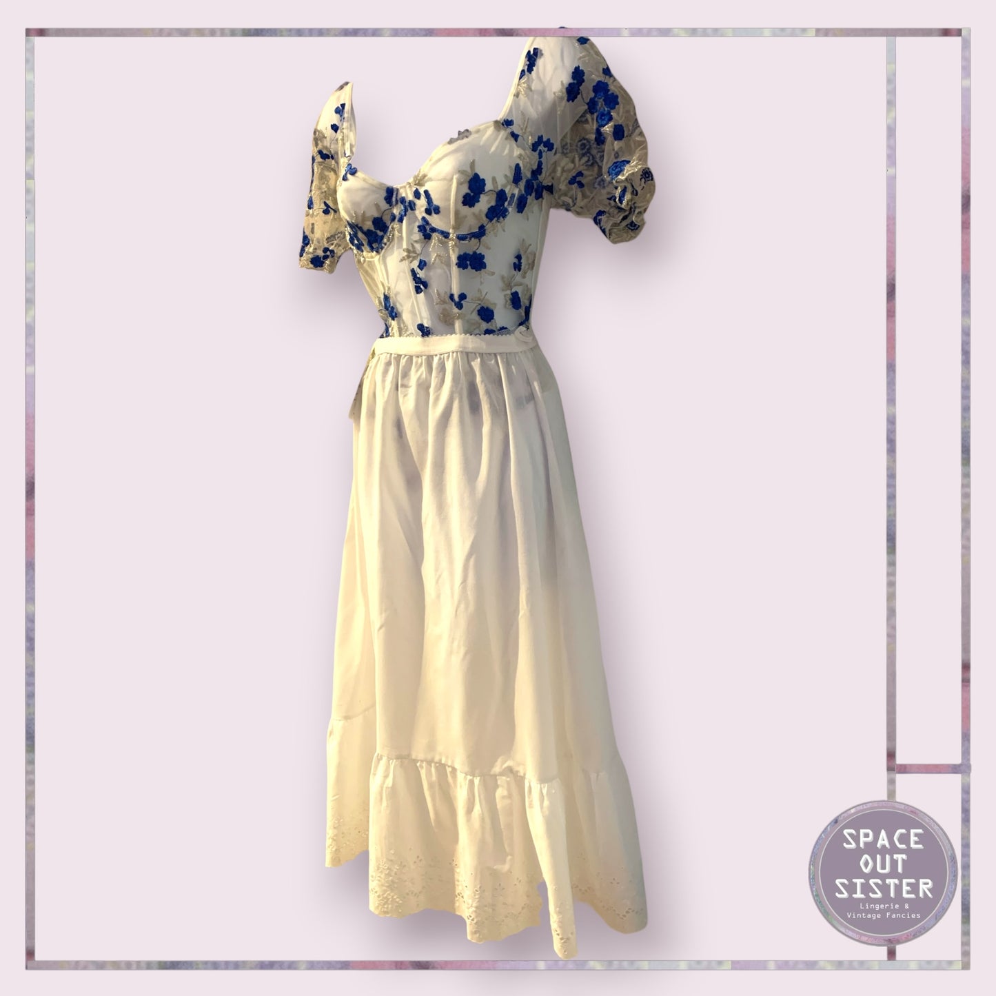 Vintage Cotton Petticoat L