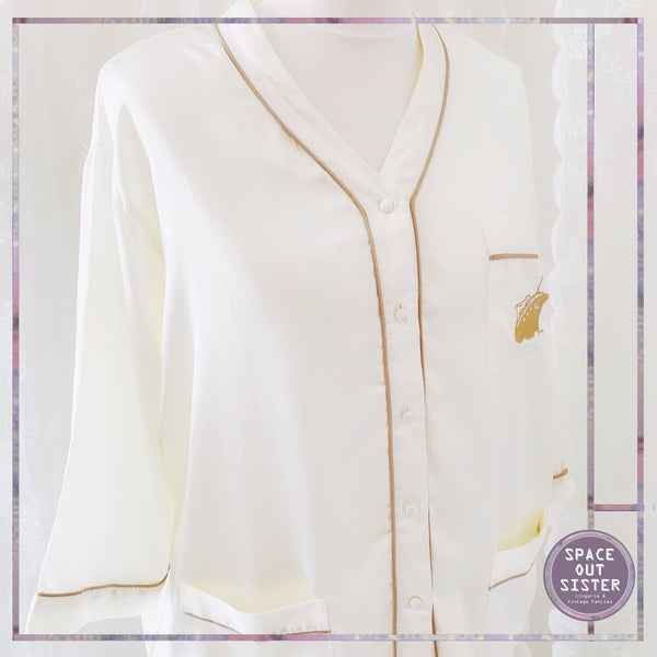 1980s Vintage Steam-liner Pyjamas