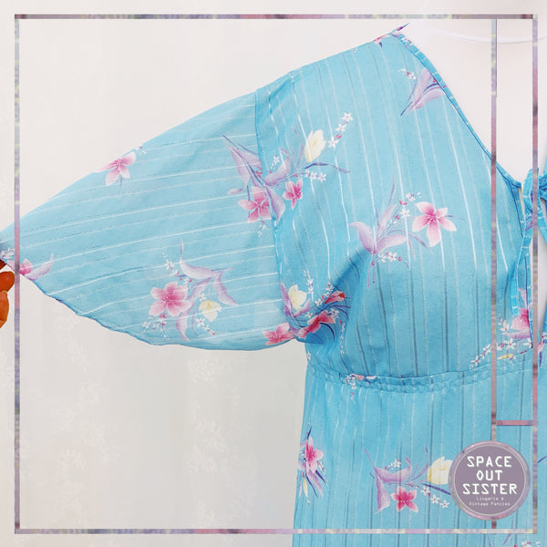 Vintage Turquoise Delight Nightdress