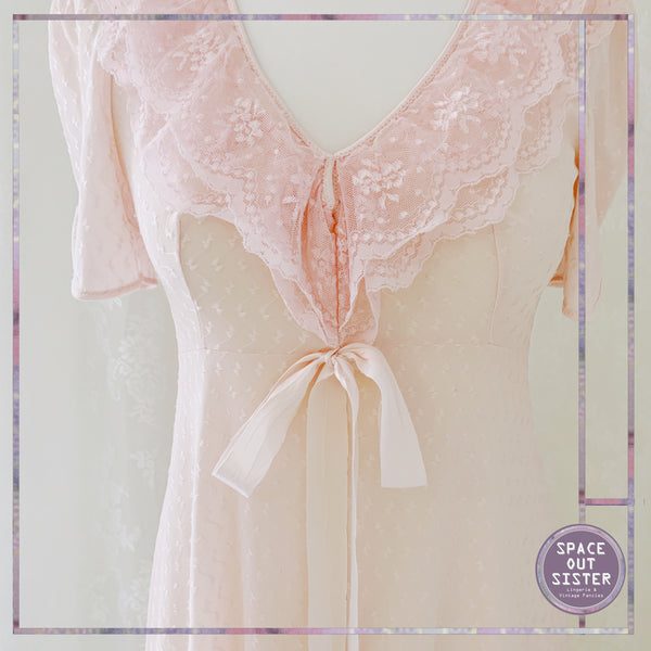 Vintage Rose Petal Nightgown