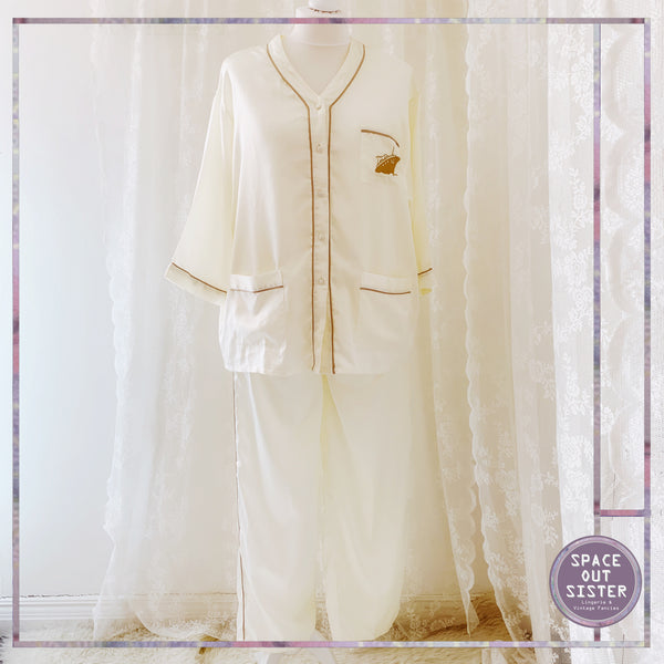 1980s Vintage Steam-liner Pyjamas