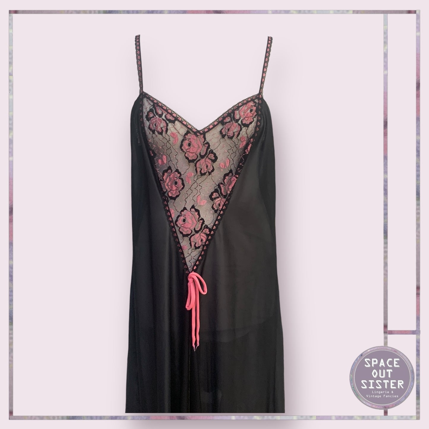 Vintage Full Length Open Nightdress