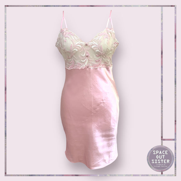 Vintage Pink Femm Slip Dress