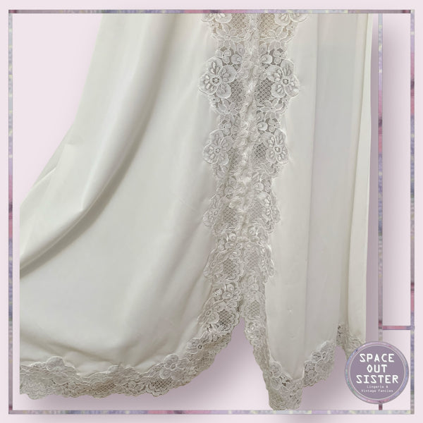Vintage Short White Negligee