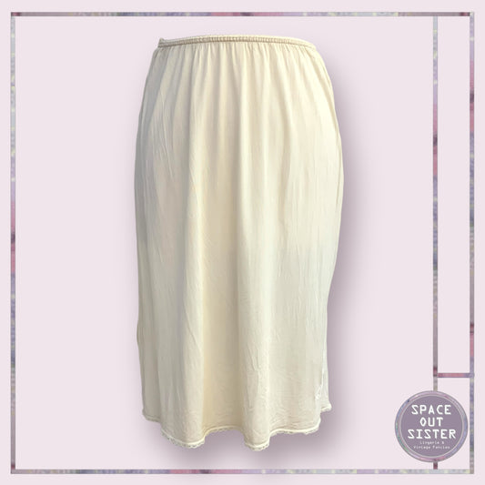 Vintage Butterscotch Half Slip