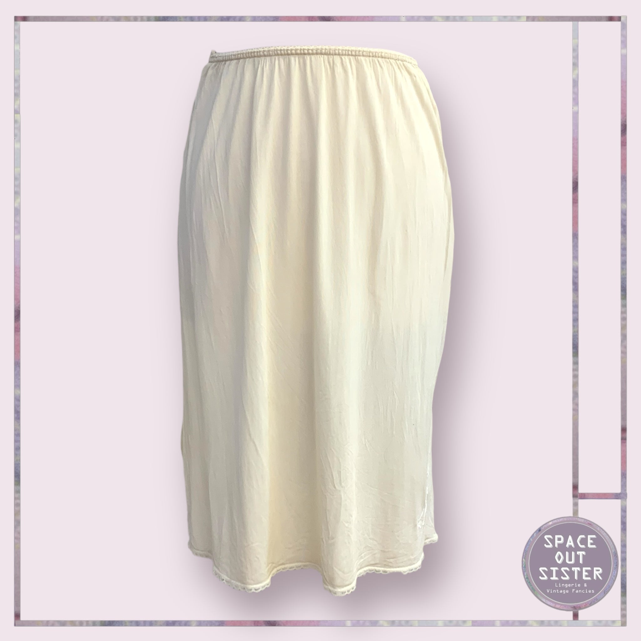 Vintage Butterscotch Half Slip