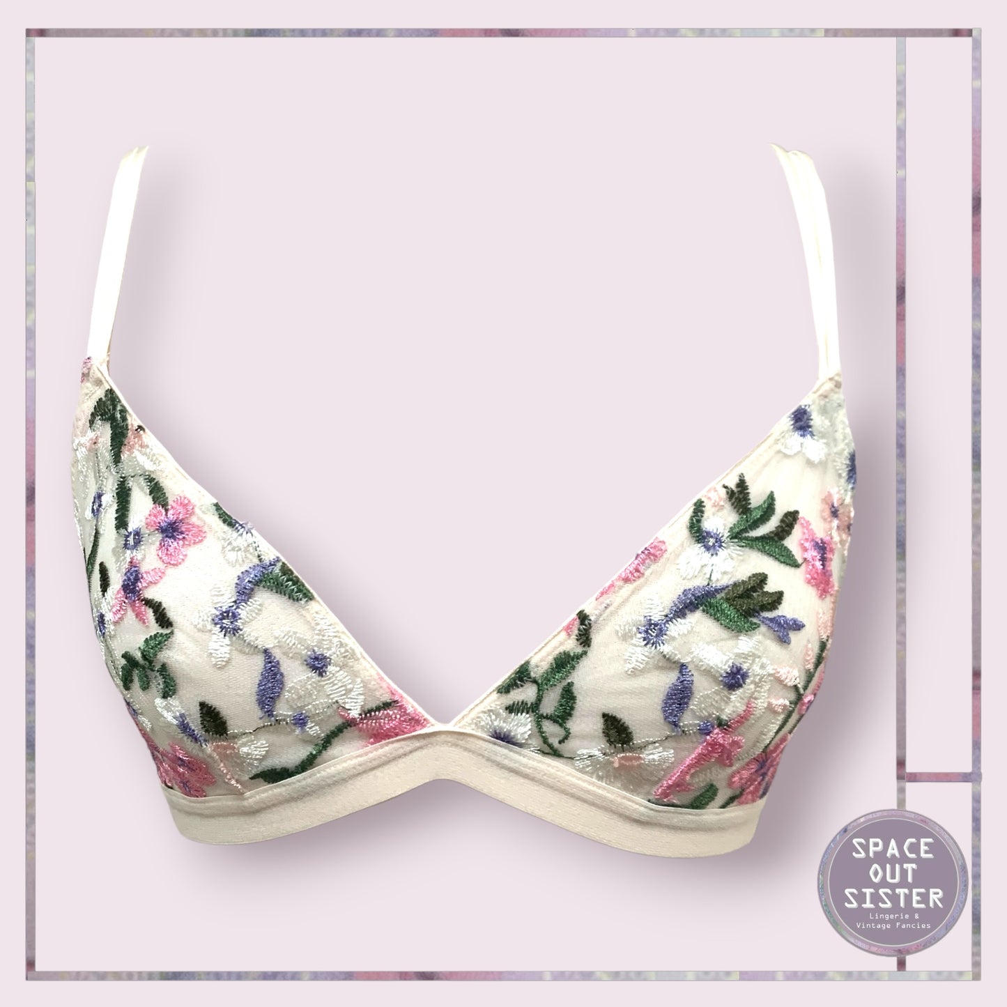 Delicate Floral Bralette