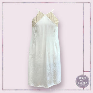 Vintage Shell Hem Ivory Slip