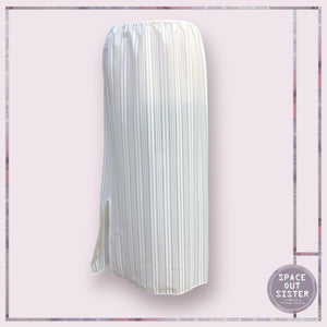 Vintage Striped Calf Length Half Slip