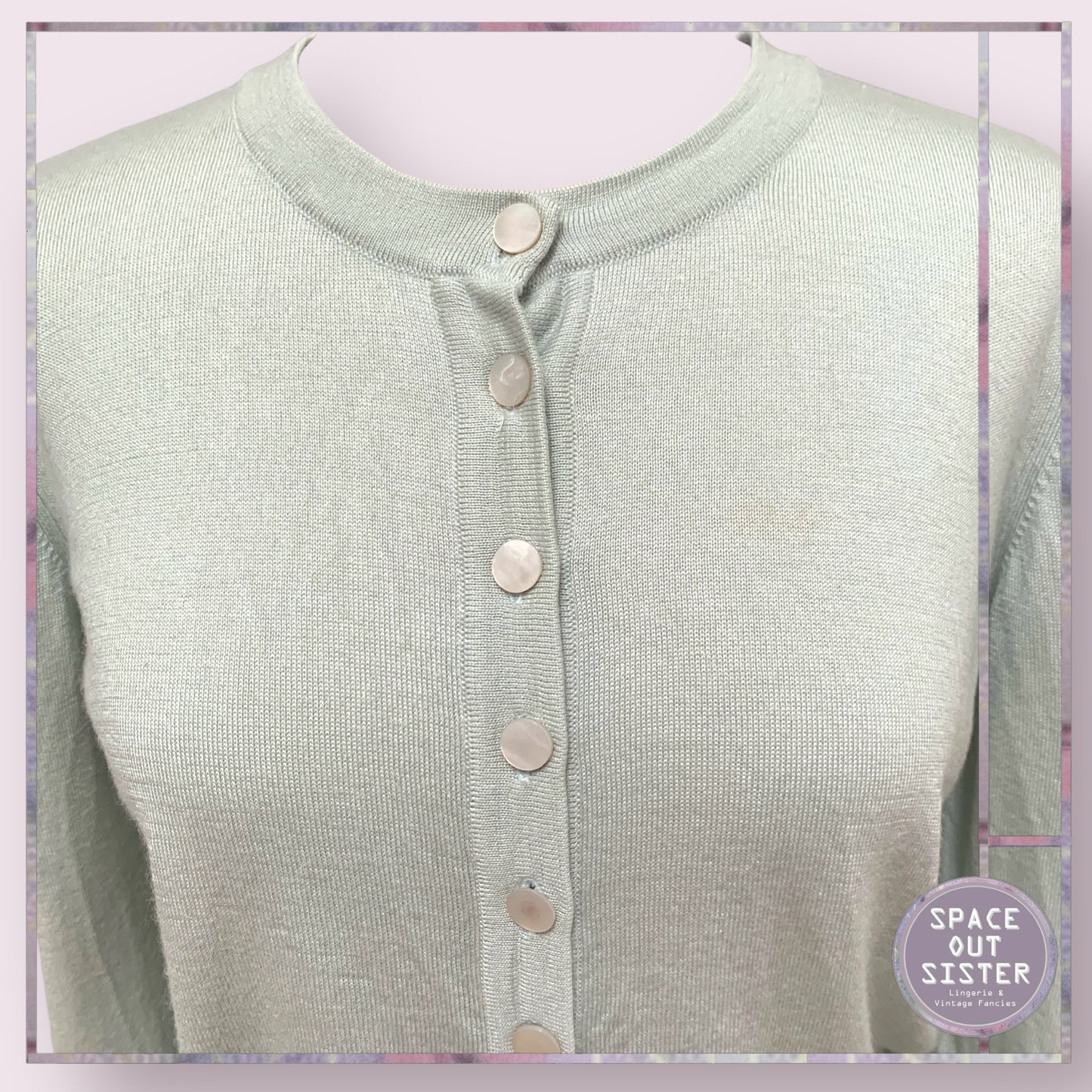 Pre-Loved Valerie Louthan Cashmere & Silk Cardigan