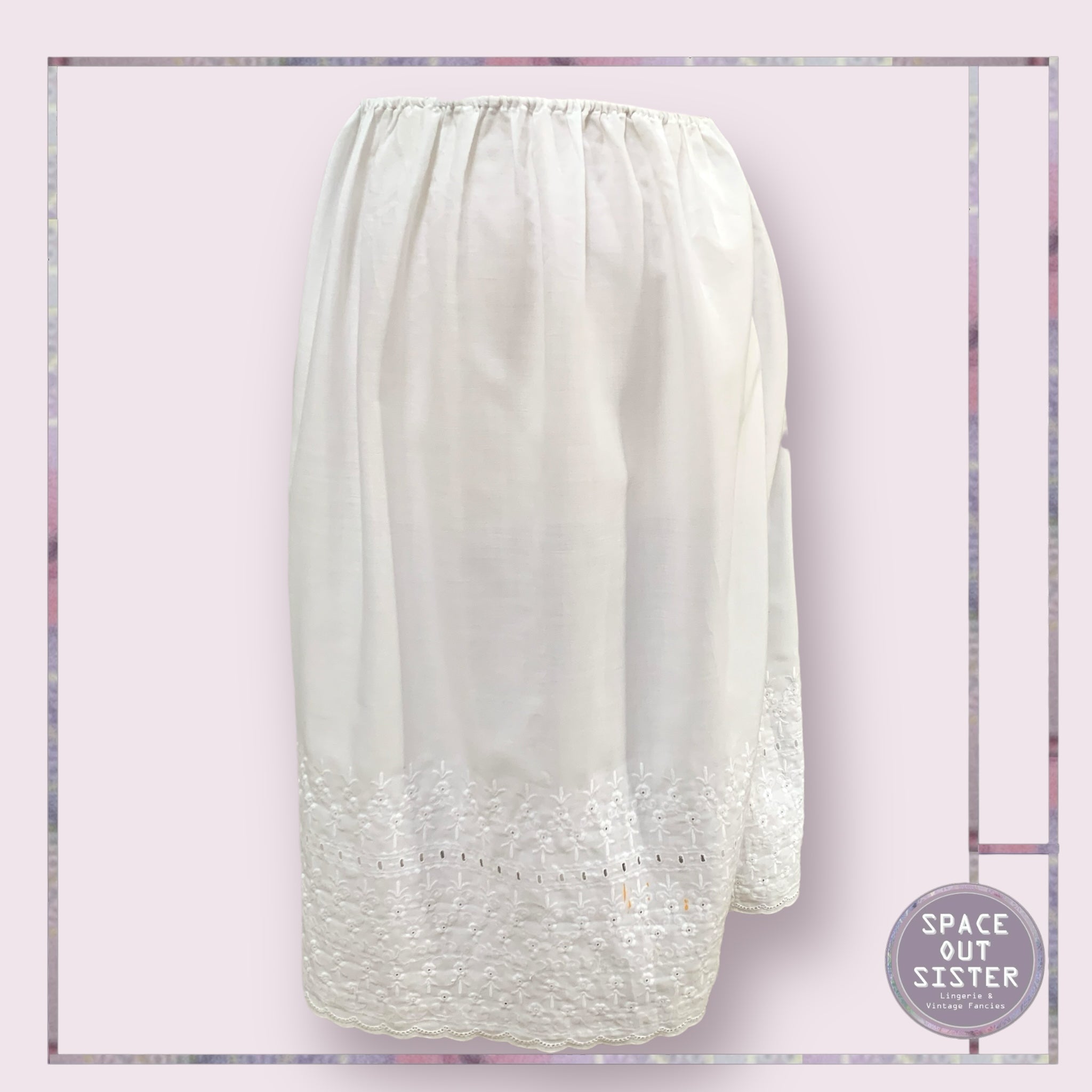 Vintage Cotton Petticoat Q