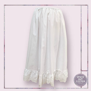 Vintage Cotton Petticoat M