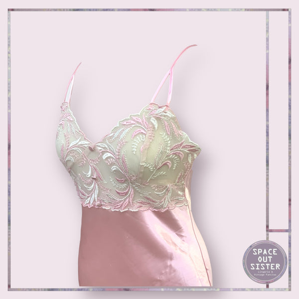 Vintage Pink Femm Slip Dress