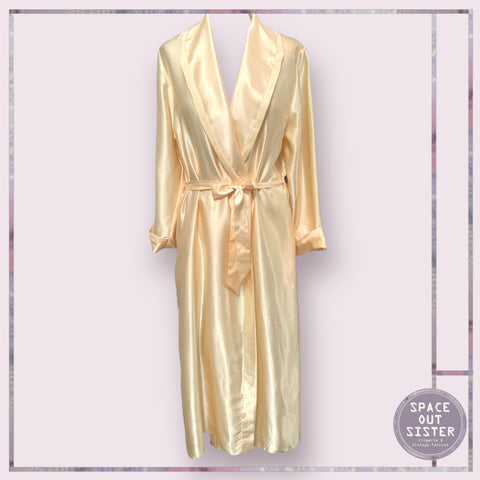 Vintage Liquid Satin Robe