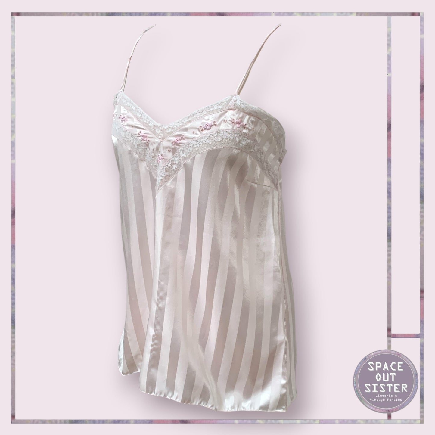 Vintage Subtle Stripe Camisole