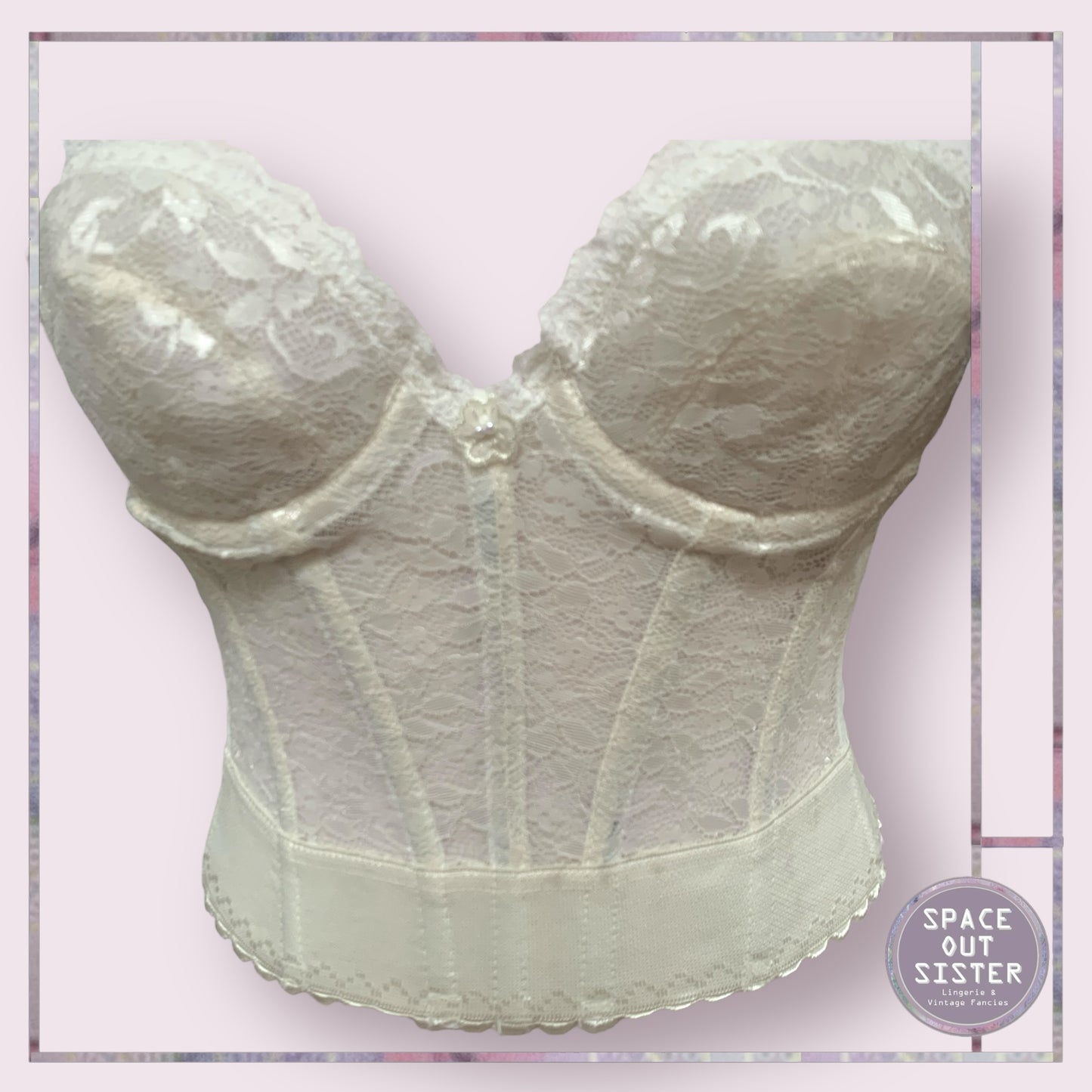 NOS Ivory Bustier