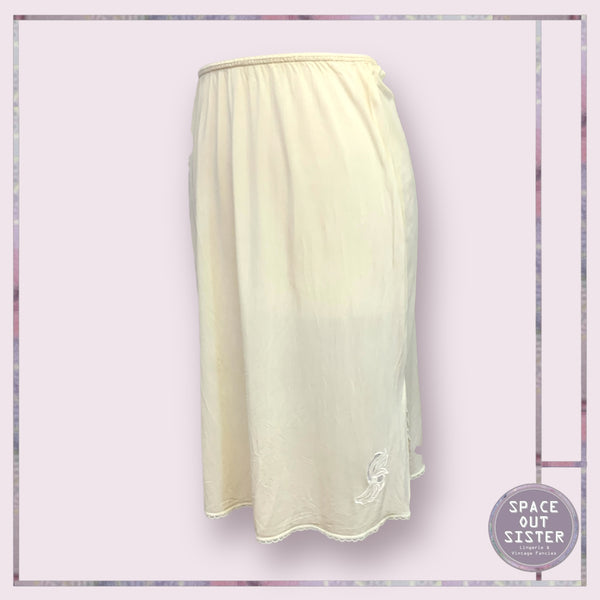 Vintage Butterscotch Half Slip