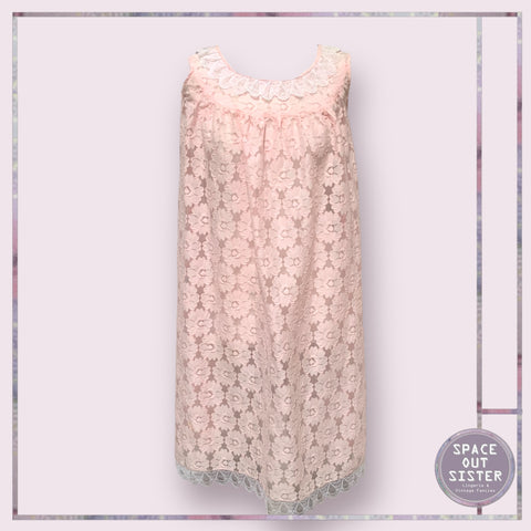 Vintage Floral Peignoir Set