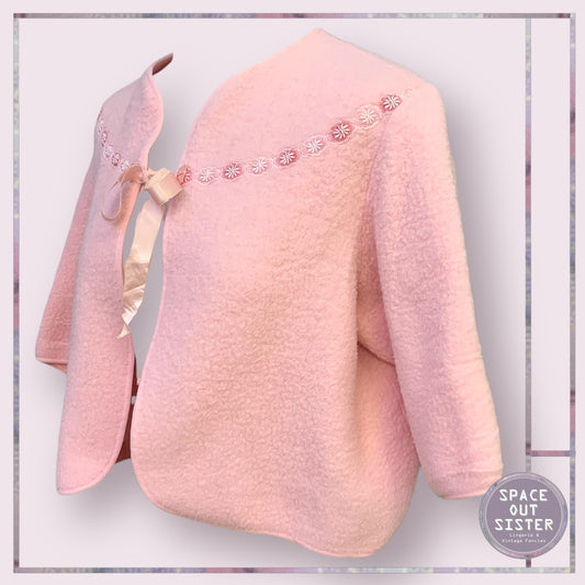 Vintage Fleece Bed Jacket