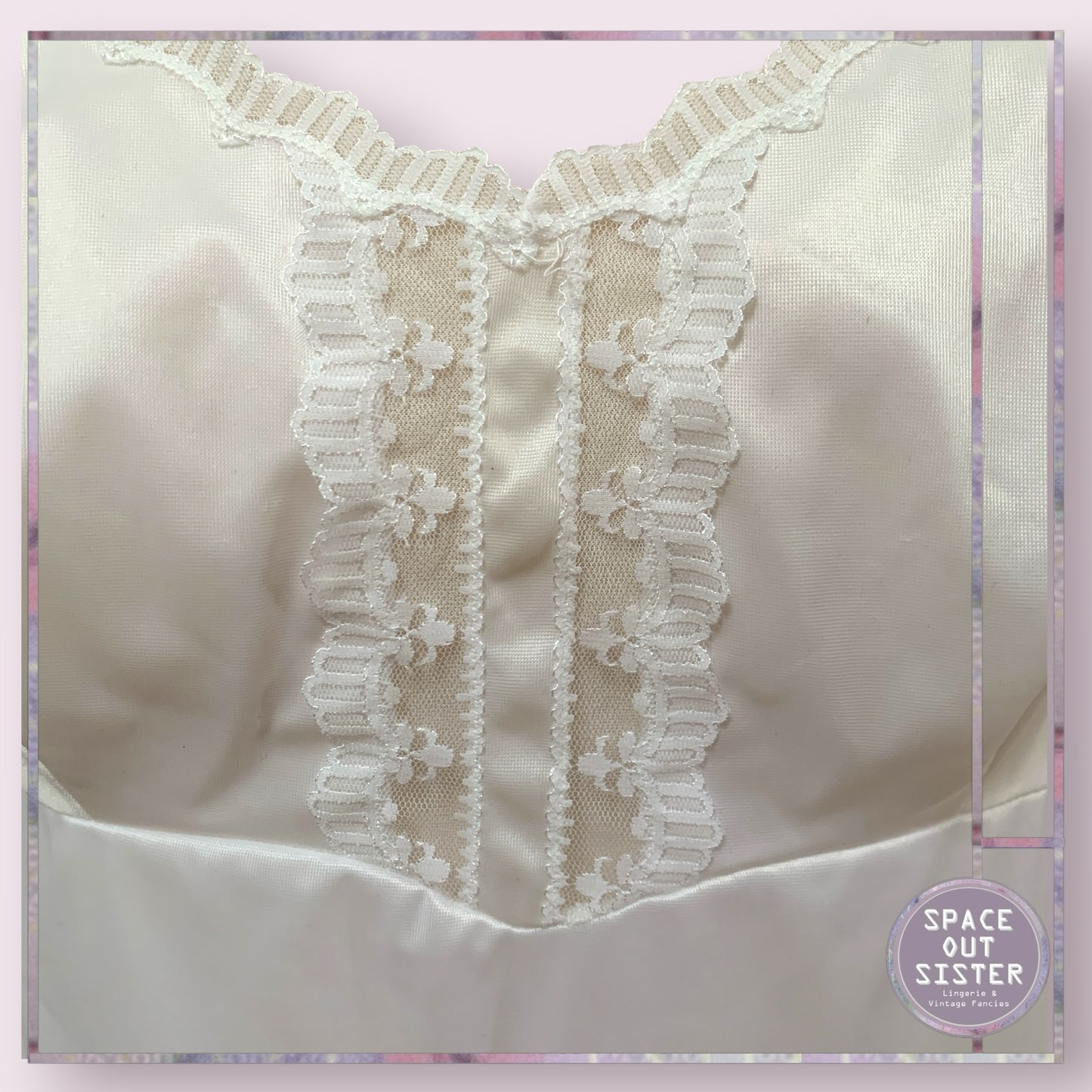 Vintage Sudania White Slip