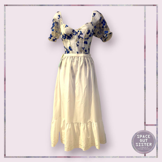 Vintage Cotton Petticoat L