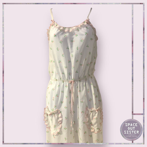 Vintage Floral Jumpsuit