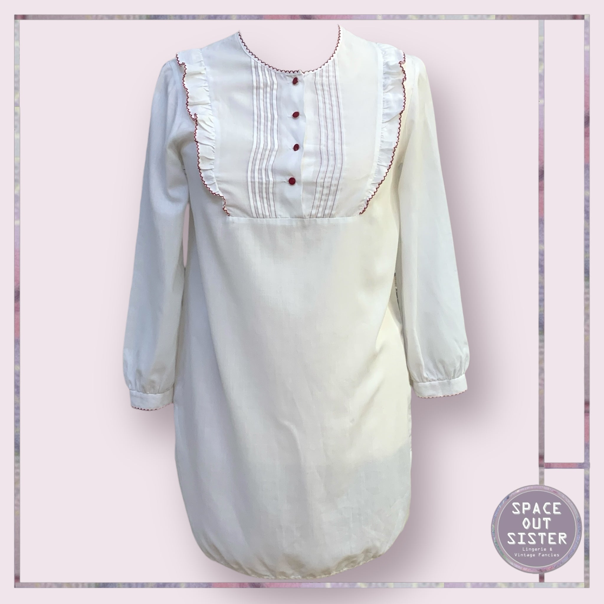 Vintage French Nancy Nightdress
