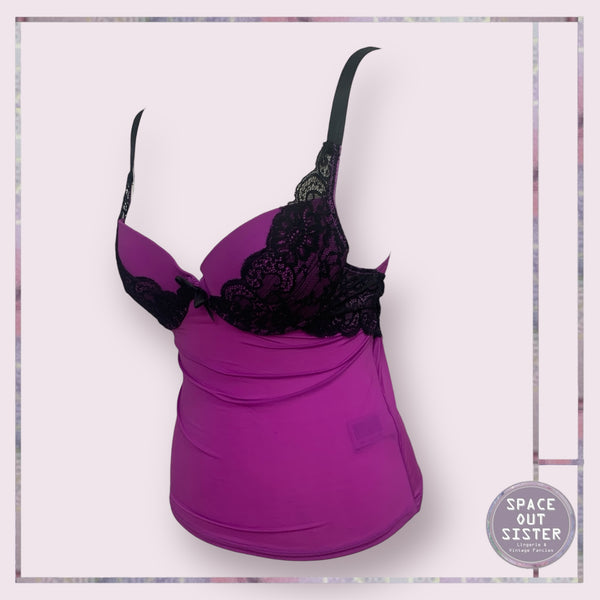 Purple Underwired Camisole