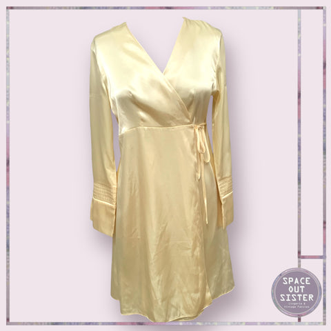 Vintage Lemon Short Robe