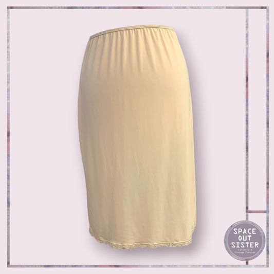 Vintage Toffee Half Slip