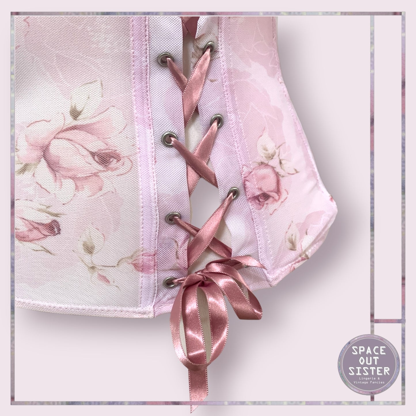 C&A Rose Ribbon Bustier