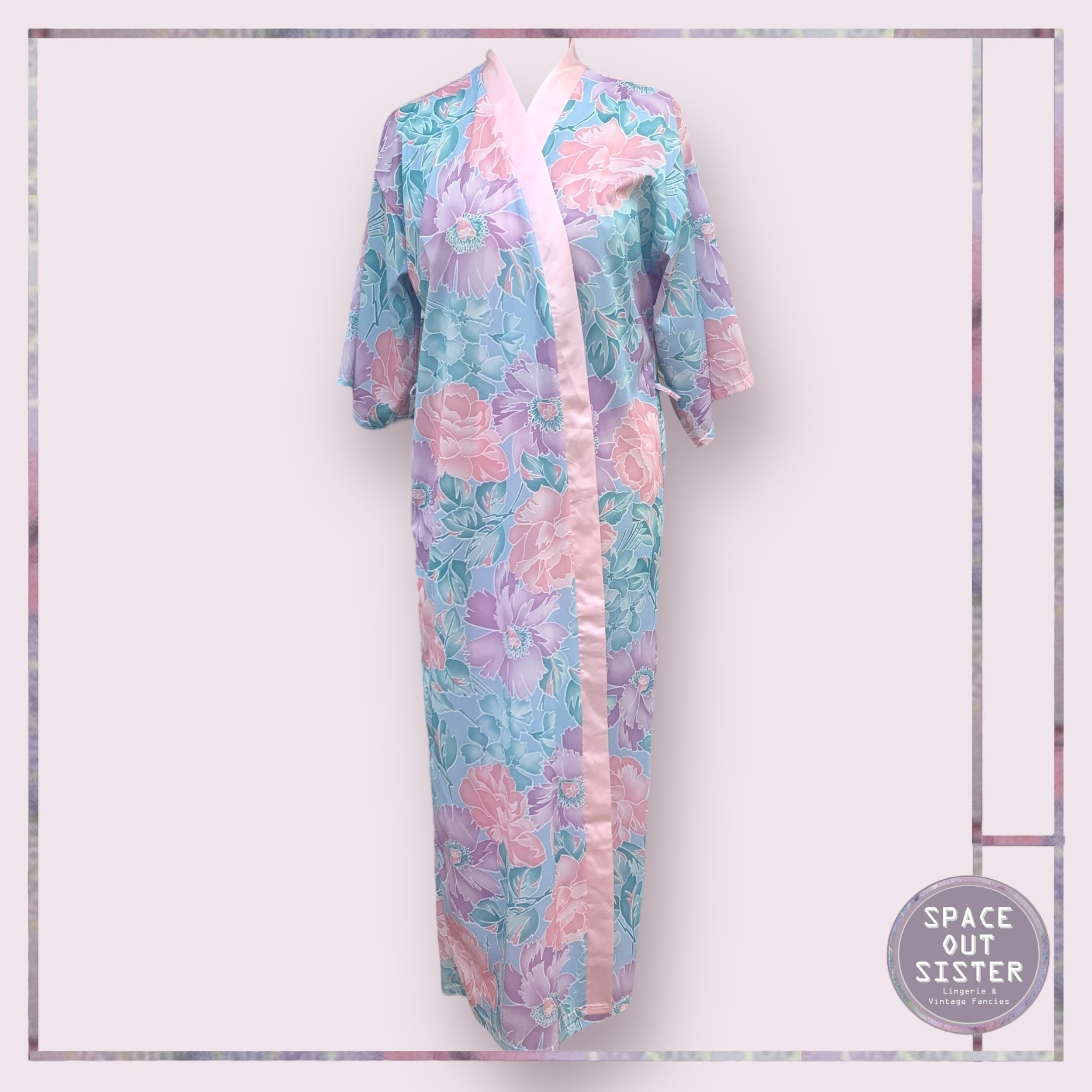 Vintage Pastel Robe