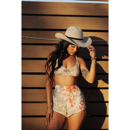 New Honey Bee Mesh High Waist Shorts by Kilo Brava