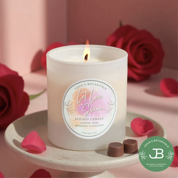 Let Love Shine Candle by Josie's Botanicals