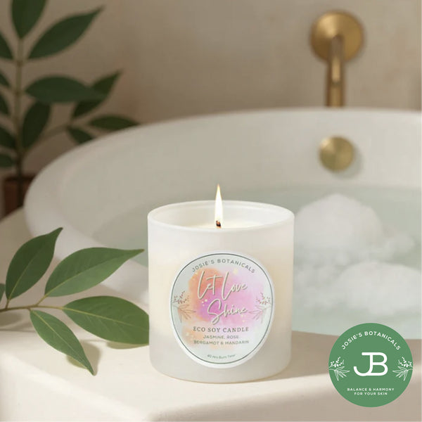 Let Love Shine Candle by Josie's Botanicals