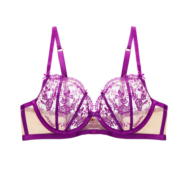 New Femmoiselle Underwire Bra Shocking Violet by Dita Von Teese