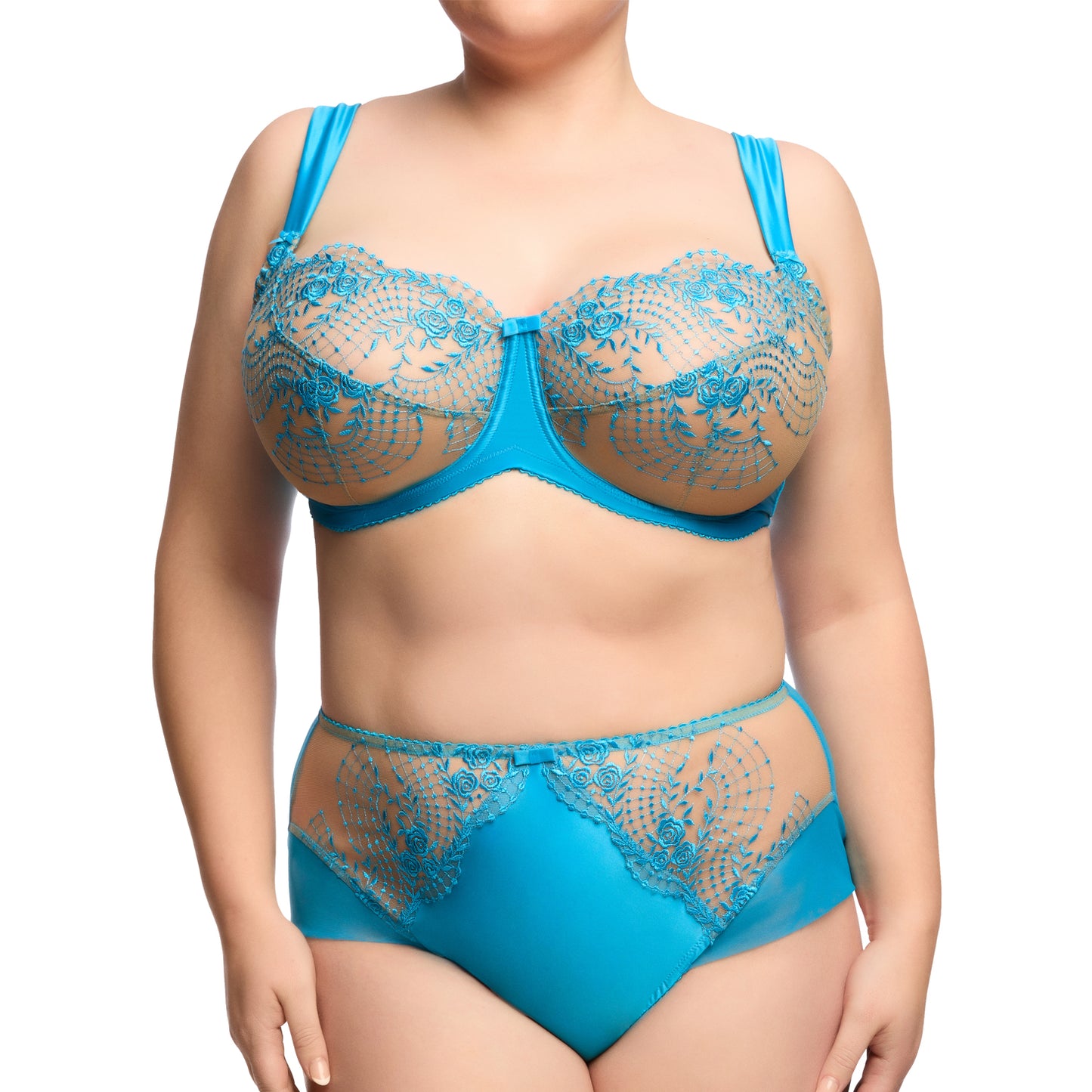 New Julie's Roses Full Figure Bra by Dita Von Teese