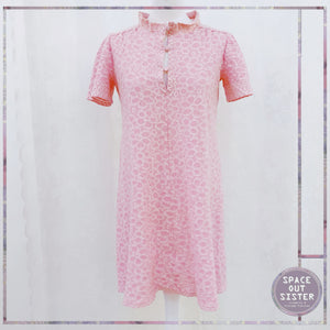 Vintage Short Pink Cotton Hanro Nightdress