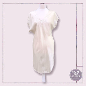 Vintage Silk Ivory Chemise