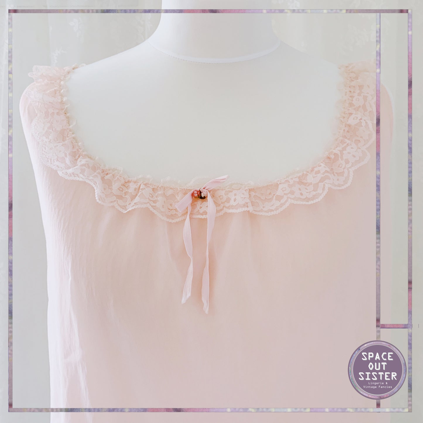 Circa 1950s Vintage Marshmallow Babydoll