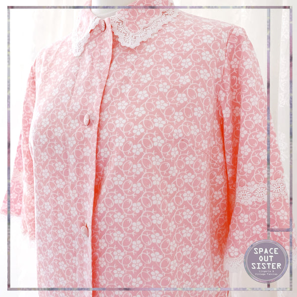 Vintage Tulip Sleeve Housecoat