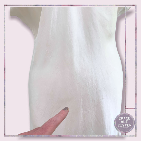Vintage Silk Ivory Chemise