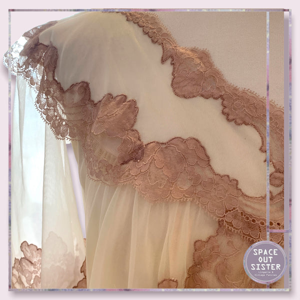 Vintage French Neyret Negligee