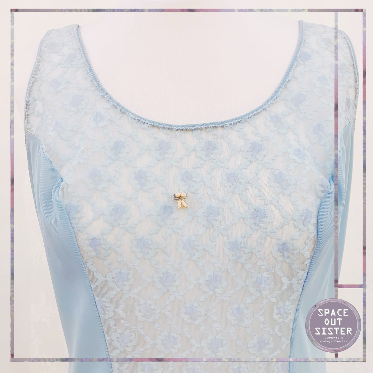 Vintage Lace Panel Slip