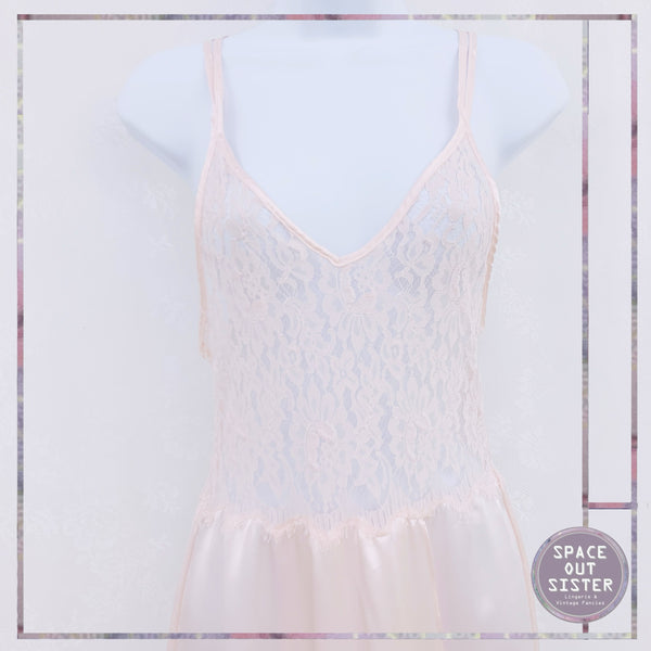 1980s Jessica Lynn Nightgown & Bed Jacket Set