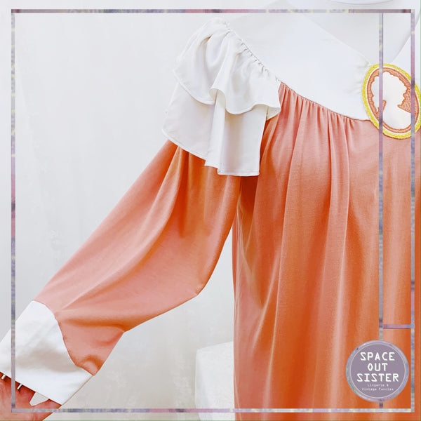 Vintage Cameo Cotton Nightdress