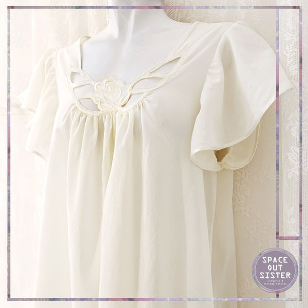 Vintage 1980s French Nouvelles Nightdress