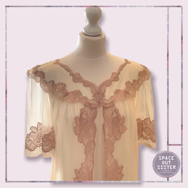 Vintage French Neyret Negligee